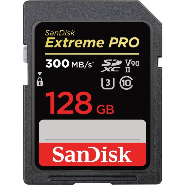 High Speed UHS-II SD Memory Card -128GB - V90