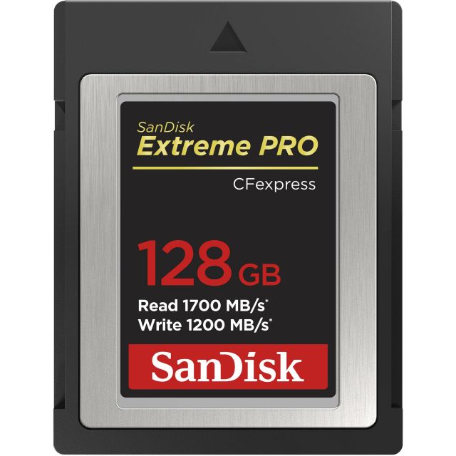 SanDisk 128GB Extreme Pro CFExpress Type B Card