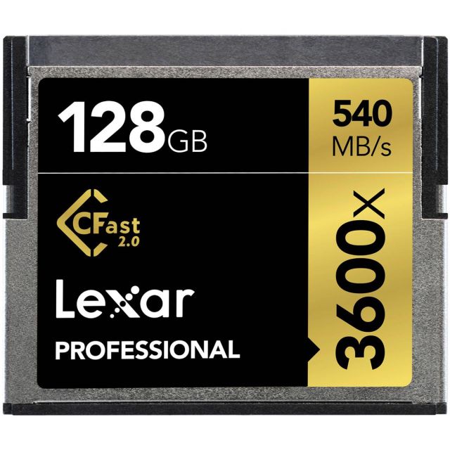 Lexar Pro 128GB CFast 2.0 Memory Card