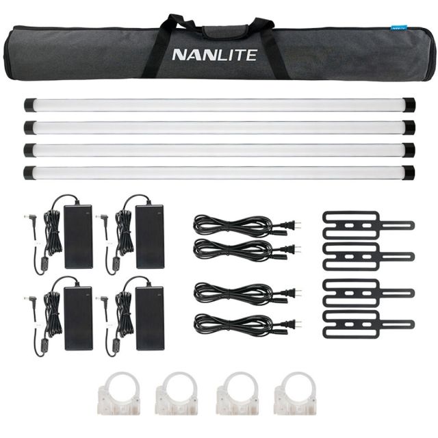 Nanlite PavoTube II LED Light (4&#039;, 4-Light Kit)