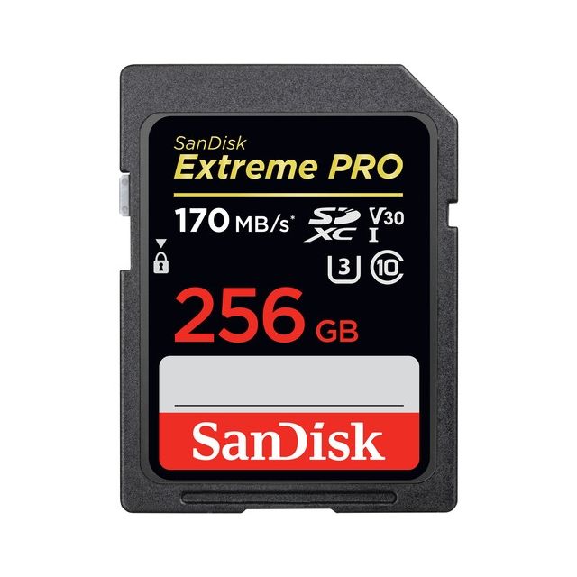 SanDisk Extreme 256GB SD Card