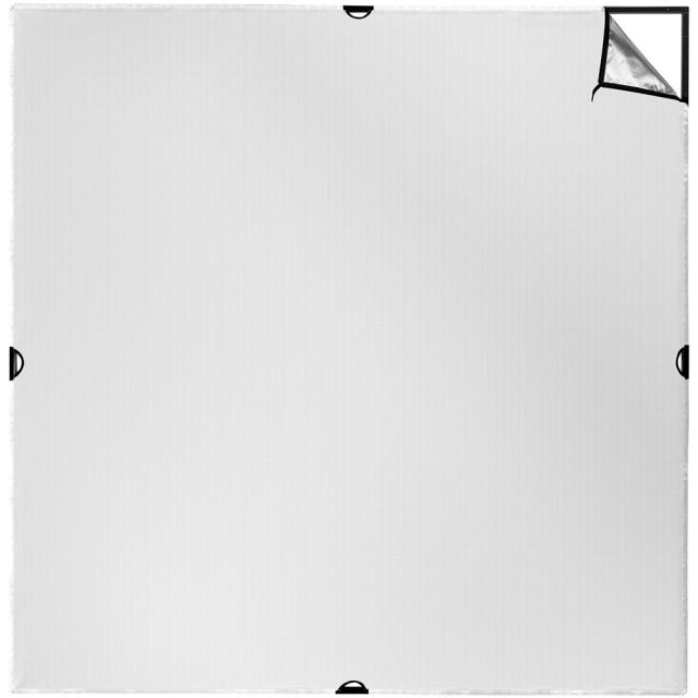 Westcott Scrim Jim 8x8 Silver/White Ultra Bounce Fabric