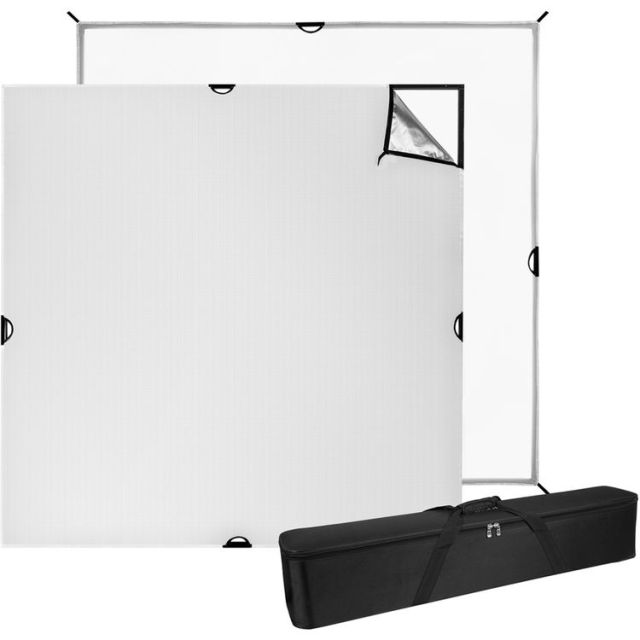 Westcott Scrim Jim 6x6 Silver/White ultra bounce fabric