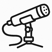 Rent Audio Gear microphone icon